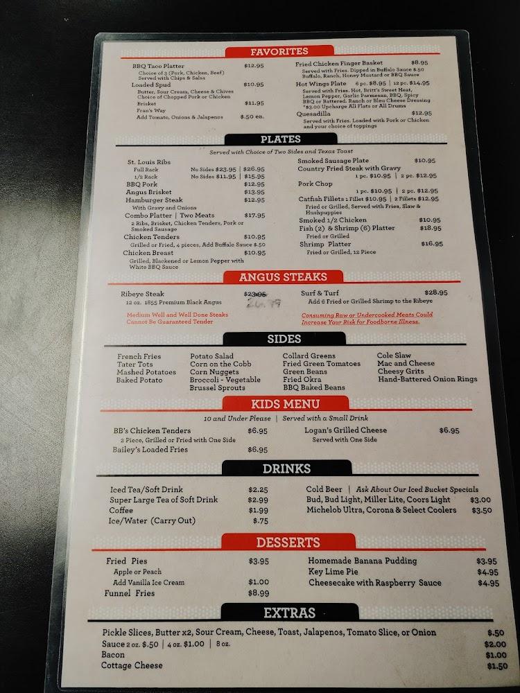 Hometown BBQ & Grill Menu image 2