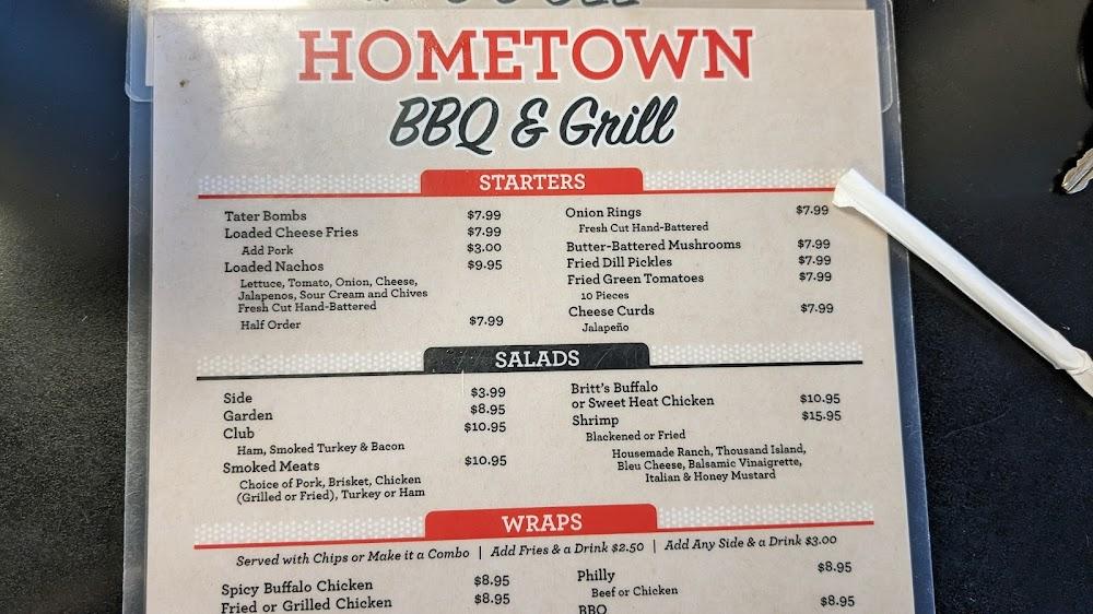 Hometown BBQ & Grill Menu image 4